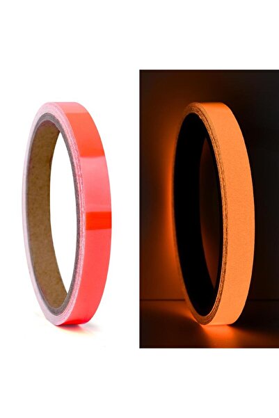 Choice شريط فلورسنت مضيء من 3M، مقاس 1 سم × 3 م، رقم المنتج 1626123، ملصق تحذ...