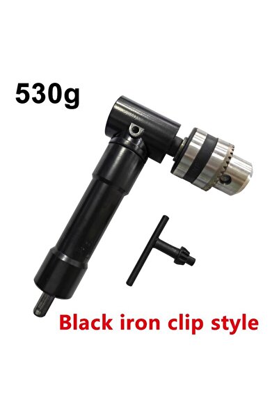 Choice أداة حفر زاوية قائمة سوداء اللون بزاوية 90 درجة، مصنوعة من سبائك الألو...