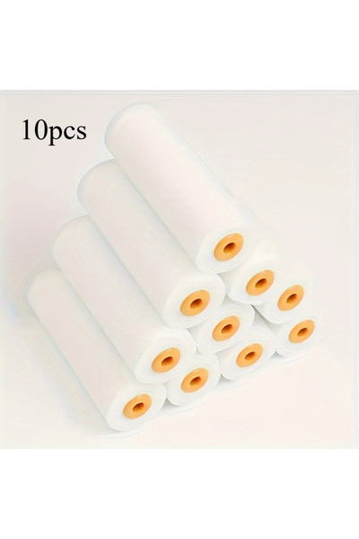 Choice 10pcs 10pcs Sponge Paint Rollers - Embossed Thumb Design for Water & O...