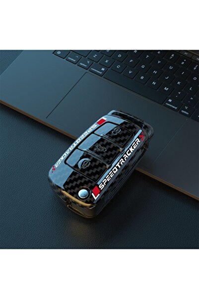 Choice Carbon ABS Carbon Fiber Style Car Key Case Cover For Audi A1 A3 A4 8P ...