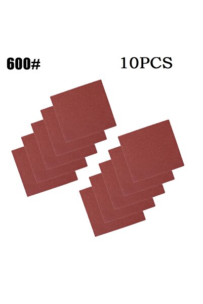 Choice7 600 قطعة من ورق الصنفرة، 10 قطع، مقاس 110×100 مم، ورق صنفرة ناعم، حبي...