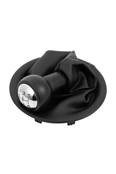 Choice مقبض ناقل الحركة ذو 5 سرعات، غطاء صندوق السيارة من الجلد الصناعي (PU) ...