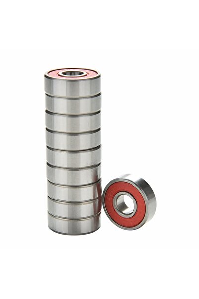 Choice 10 قطع أو 10 قطع من محامل ABEC 9 الحمراء المصنوعة من الفولاذ المقاوم ل...