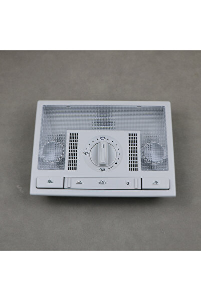 Choice مصباح قراءة أمامي رمادي اللون، 6Q0959613A، مناسب لسيارات فولكس فاجن بو...