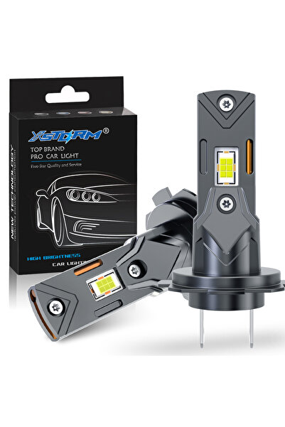 Choice1 مصابيح LED H7 XSTORM H4 H7، 25000 لومن، 70 واط، مصابيح أمامية LED، نظ...