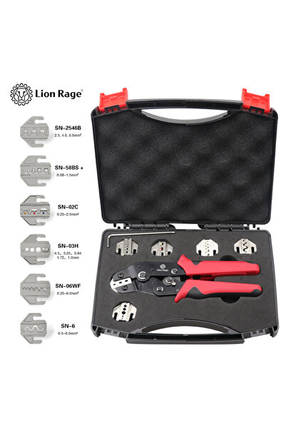Choice SN 58BS 5 jaws kit 6 In 1 Crimping pliers SN-58B 5 jaw kit for 2.8 4.8...