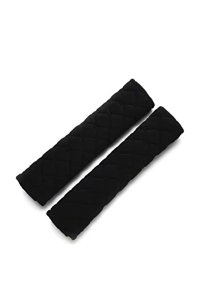 Choice4 غطاءان أسودان لحزام الأمان من جنرال موتورز، واقيات كتف مخملية لحزام ا...