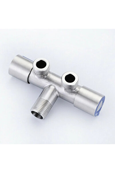 Choice صنبور ماء بارد مزدوج المقبض من الفولاذ المقاوم للصدأ، قطعة واحدة، مناس...