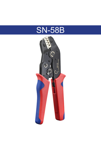 Choice أداة الضغط ذات الأسطوانة المفتوحة غير المعزولة SN-58B 23-16 AWG /0.25-...