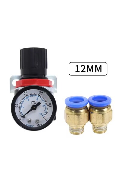 Choice6 AR2000 مع PC12mm EU AR2000 1/4 بوصة خيط BSP منظم ضغط ضاغط هواء هوائي ...