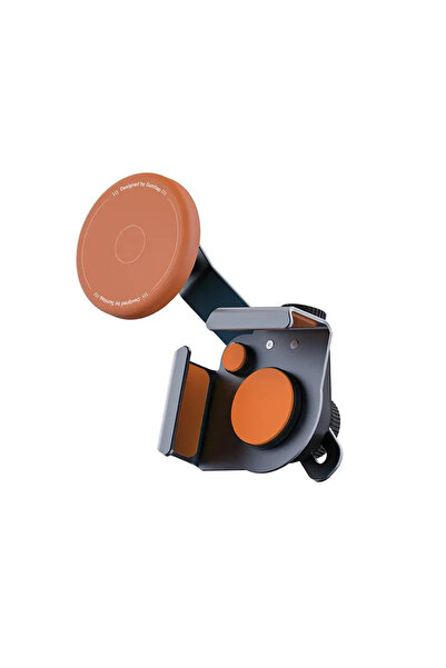 Choice FullSet-Orange Aluminum Alloy Car Phone Holder Bracket Adjustable Mult...