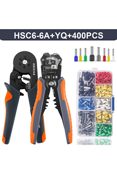 Choice6 6-6 YQ 400 قطعة من أداة تجعيد الكابلات من WOZOBUY، قابلة للتعديل، أوت...