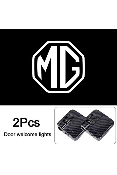 Choice قطعتان من مصابيح LED عالية الدقة للترحيب بأبواب السيارة، متوافقة مع سي...