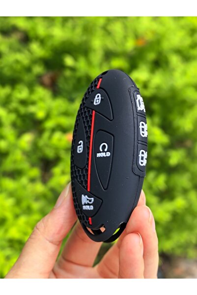 Choice غطاء مفتاح سيارة سيليكون بأربعة أزرار بالإضافة إلى ثلاثة أزرار، مناسب ...