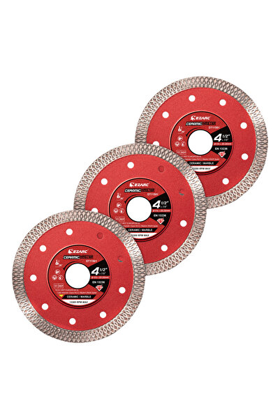 Choice 1.2 مم، 115 مم، 22.23 مم، 3 قطع، شفرة ماسية فائقة الرقة من إيزارك بطول...