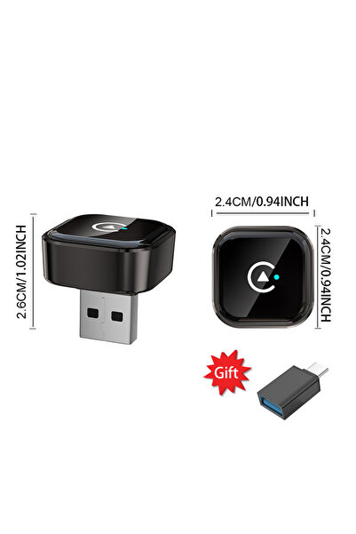 Choice1 Adapter 2 Smart Box Wireless CarPlay & Android Auto Adapter Plug & Pl...