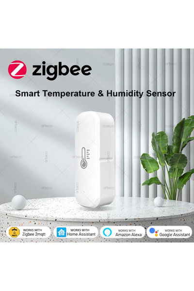 Choice مقياس حرارة ورطوبة ذكي يعمل بتقنية Zigbee 3.0 مع تحكم صوتي...