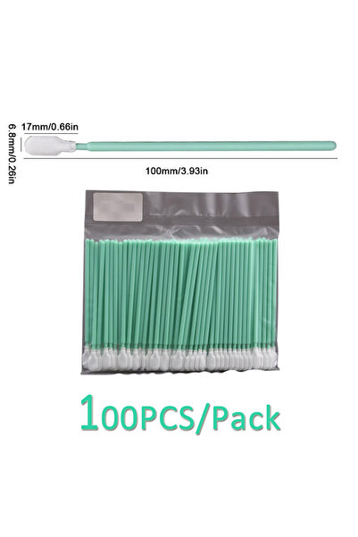 Choice1 100 قطعة، 100 × 6.8 مم، 100/50 قطعة، مسحات تنظيف إسفنجية لرأس الطباعة...