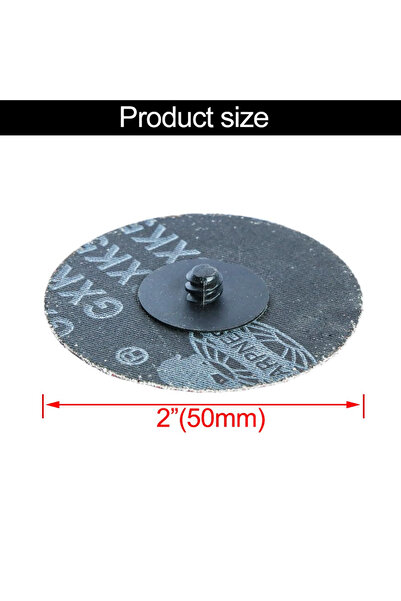 Choice5 10 قطع من أقراص الصنفرة سريعة التغيير من النوع R من SI FANG مقاس 2 بو...