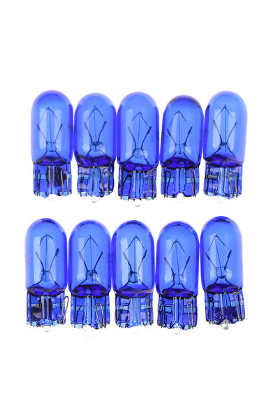 Choice 10pcs 10pcs Car T10 Halogen w5w 168 Wedges 12V 5W Xexon Signal Lamp 60...