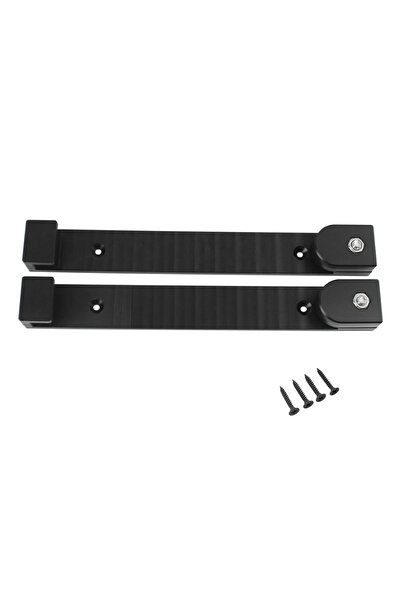 Choice حامل سكة توجيه أسود مكون من قطعتين، حوامل سكة التوجيه، لتركيب سكة توجي...