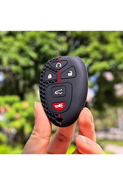 Choice سلسلة مفاتيح سيليكون من النوع B لسيارات GMC Acadia 2007-2016 و Yukon X...