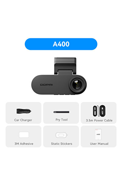 Choice A400 Pictrey A400 4K Dash Cam Built-in ADAS Wi-Fi Dash Car Camera with...