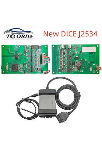 Choice وحدة التحكم الجديدة الأفضل DICE 2014D J2534 لصيانة بروتوكول تشخيص أعطا...