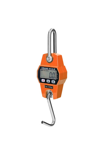 Choice Orange 300kg Electronic Crane Scale LCD Digital Weighing Tool Industri...