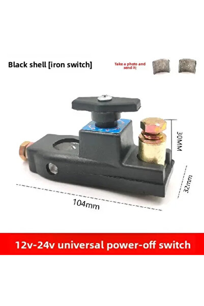 Choice1 مفتاح فصل بطارية السيارة من النحاس النقي، قطعة واحدة، 12 فولت/24 فولت...