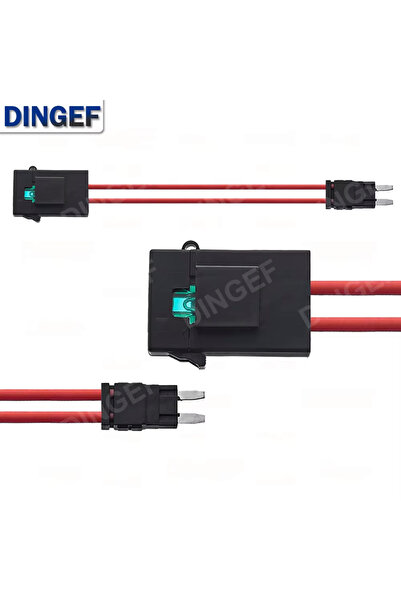 Choice14 حامل فيوزات سيارة صغير 10 أمبير، 32 فولت تيار مستمر، حجم كبير، قياسي...