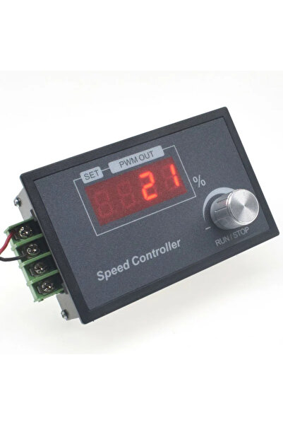 Choice لوحة تحكم سرعة محرك PWM بجهد 6-60 فولت تيار مستمر، منظم سرعة المحرك، م...