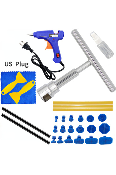 Choice مجموعة أدوات إصلاح انبعاجات السيارات الجديدة (29 قطعة، قابس أمريكي) لإ...