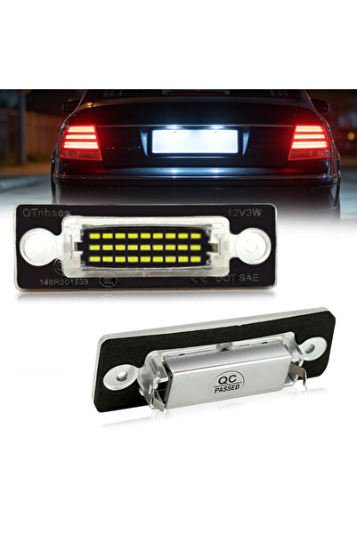 Choice مصابيح لوحة ترخيص السيارة الخلفية LED بيضاء 6000 كلفن 12 فولت، خالية م...