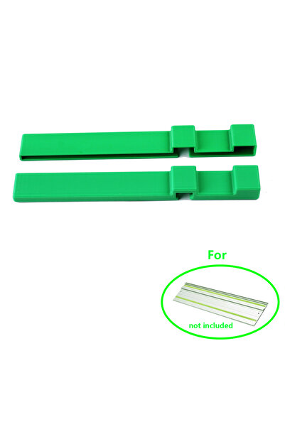 Choice غطاءان واقيان أزرقان لقضبان التوجيه، متوافقان مع ملحقات قضبان منشار ال...