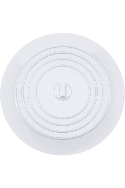 choice2 سدادة تصريف سيليكون بيضاء كبيرة 6 بوصات، مانعة لتسرب الشعر، غطاء تصري...