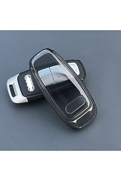 Choice1 E Smoke Black Soft TPU Key Cover for AUDI A3/A4L/A6/A7/A8/Q3/Q5/Q7 - ...