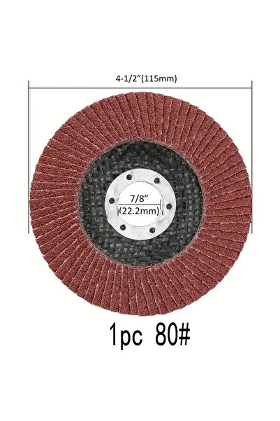 Choice6 قرص صنفرة واحد بدرجة خشونة 80، من 1 إلى 10 أقراص صنفرة مقاس 4.5 بوصة،...