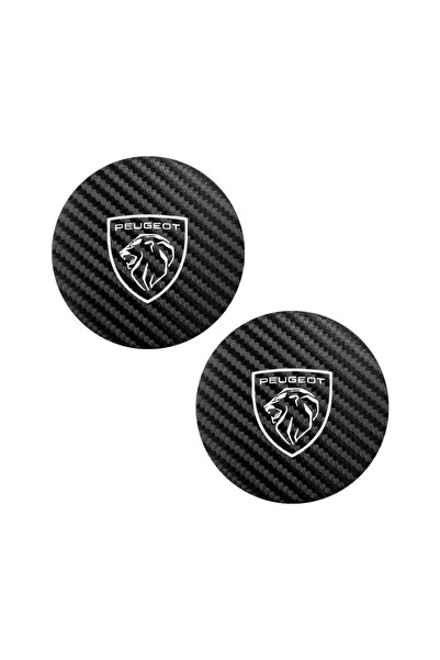 Peugeot قطعتان من قواعد أكواب السيارة، وسادات سيليكون مانعة للانزلاق ومقاومة ...