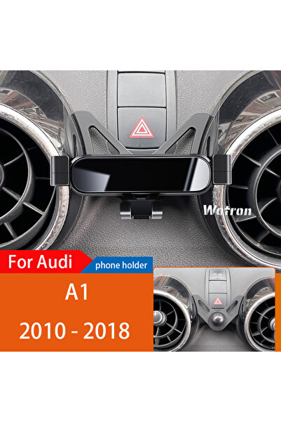 Choice حامل هاتف أسود للسيارة A1 (موديلات 2010-2018) متوافق مع أودي A1 سبورت ...