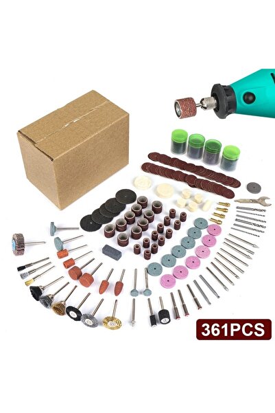 Choice 361PCS/lot Power Tools Dremel Rotary Tool Accessory Set Fits for Dreme...