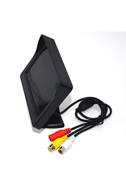 Choice شاشة عرض سيارة سوداء مقاس 4.3 بوصة، سهلة التركيب، صورة عالية الوضوح لل...