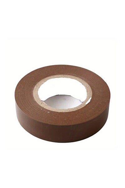 Choice5 شريط كهربائي بني اللون من مادة PVC، بطول 10 أمتار وعرض 15 مم، مقاوم ل...
