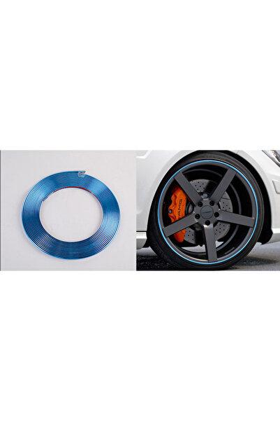 Choice4 Blue 8M Car Stickers Car Vehicle Color Wheel Edge Rims Protectors Dec...