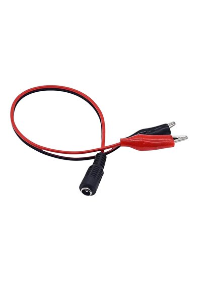 Choice1 مشبك تمساح DC-F، قطعة واحدة، محول موصل طاقة DC ذكر أو أنثى، 25 سم عرض...