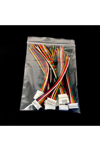 Choice8 10 أزواج من موصلات JST PH 2.0 مم ذكر وأنثى بـ 2/3/4/5/6 دبابيس