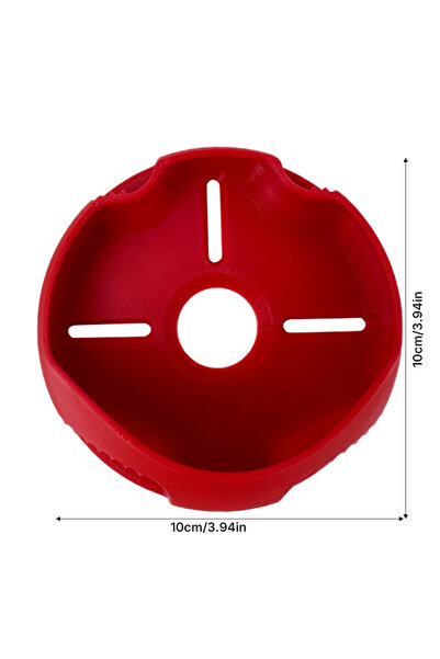 Choice Red Drill Dust Collector Reusable Drill Dust Box Red Dust Bowl Device ...