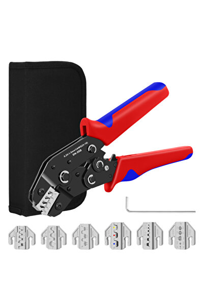 Choice SN-58B 6Jaws Kit SN-58B 6Jaws Crimping Tool Kit For Dupont JST MOLEX T...