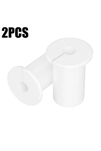 Choice4 قطعتان من حلقات تثبيت الكابلات الجدارية البيضاء، مقاس 3/4 بوصة، مناسب...