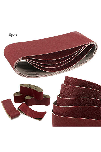 Choice 5 قطع من أحزمة الصنفرة 75 × 457 مم، درجات مختلطة 60، 80، 120، 240، مجم...